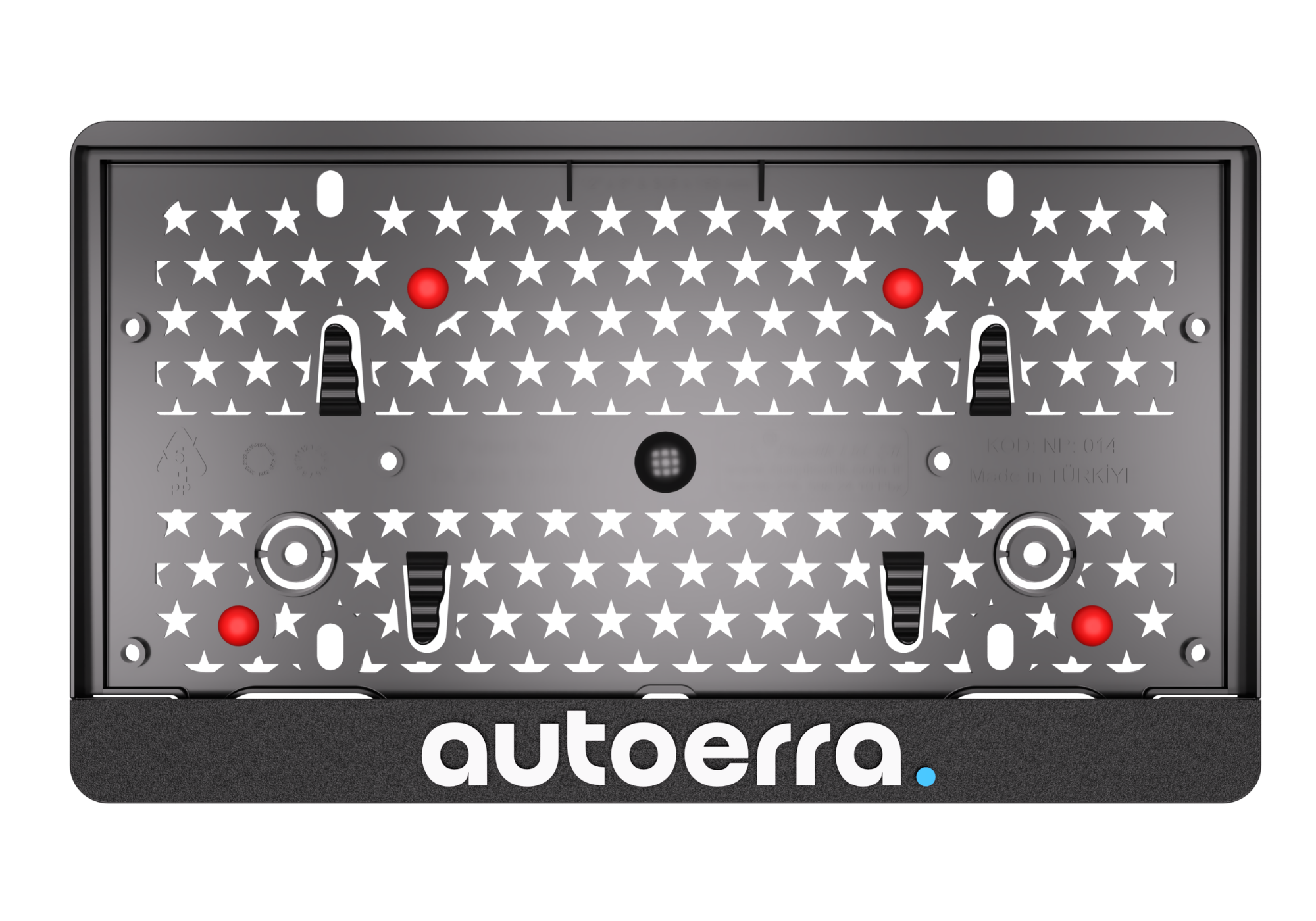 Digital UV Plastic License Plate Frames